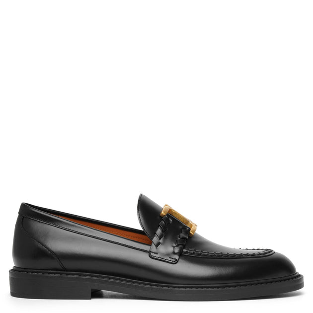 Chloé | Marcie black leather loafers | Savannahs