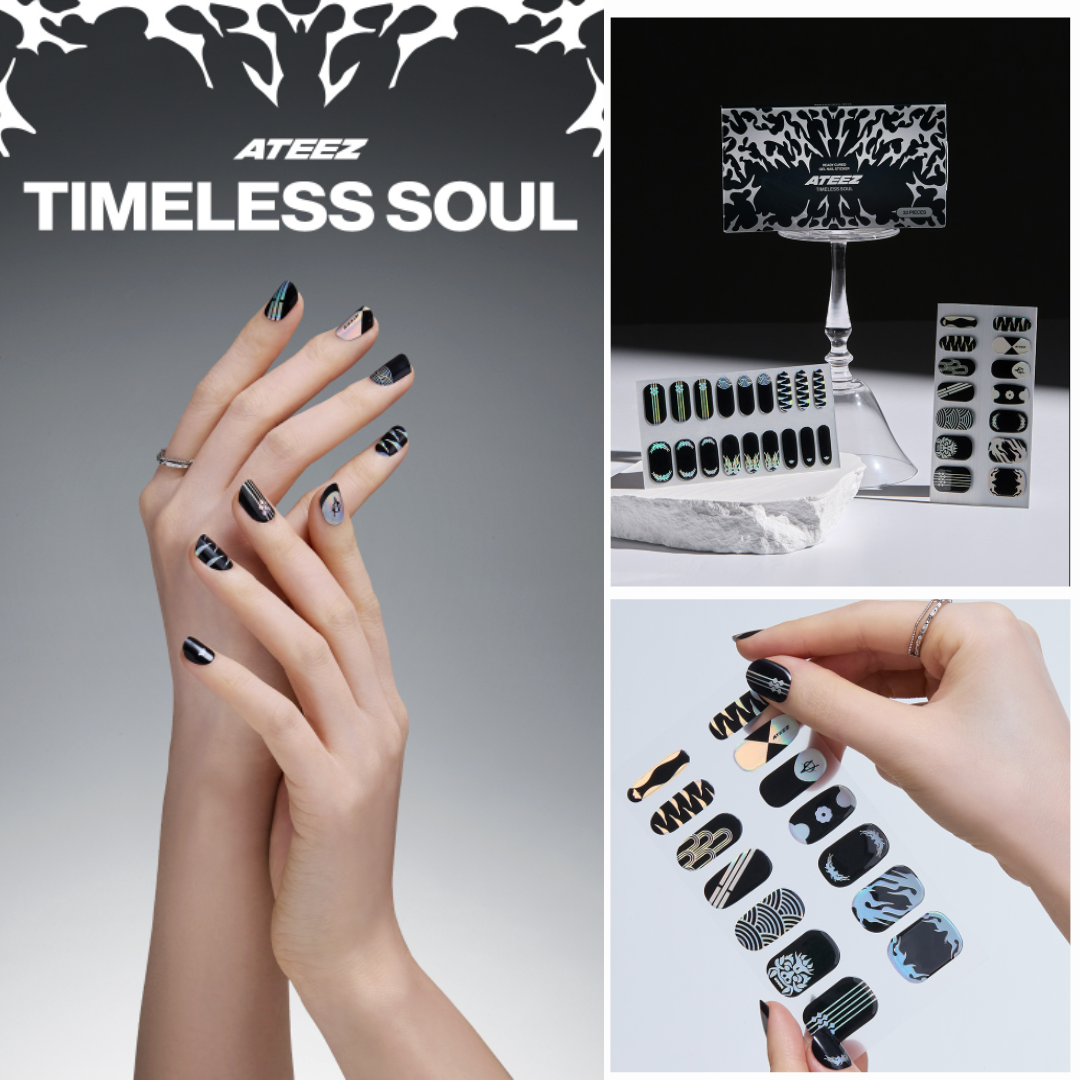 ATEEZ READY CURED GEL NAIL STICKER – SEOUL TERRACE