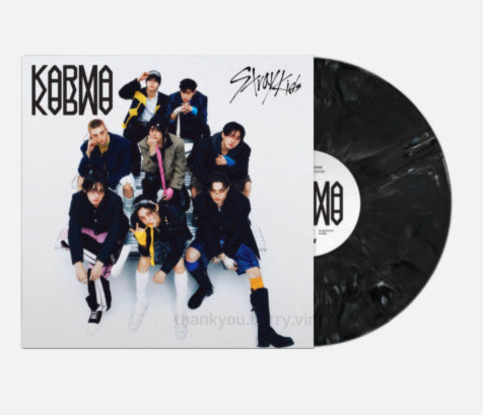 StrayKids KARMA TARGET VINYLレコードLP フライヤー StrayKids KARMA