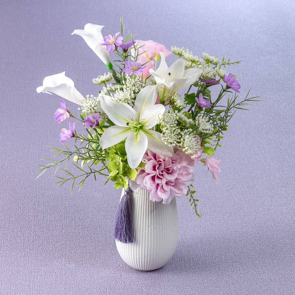 お供え用】 アーティフィシャルアレンジメント「花優香（はなゆうか