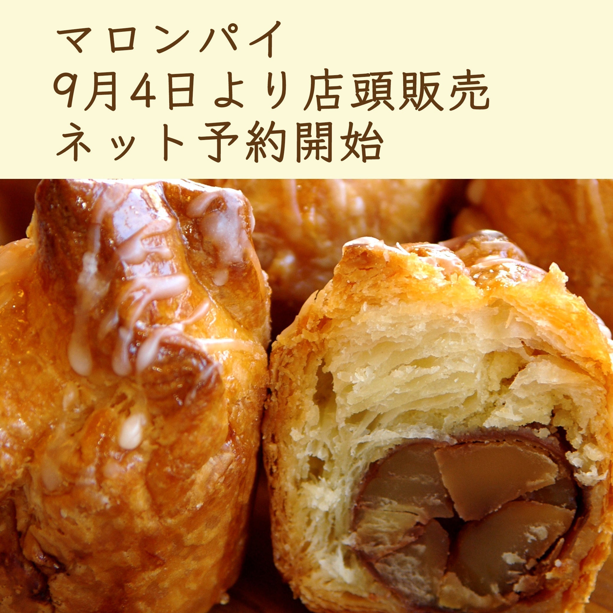 No.1103 2025マロンパイ – 株式会社新富大生堂