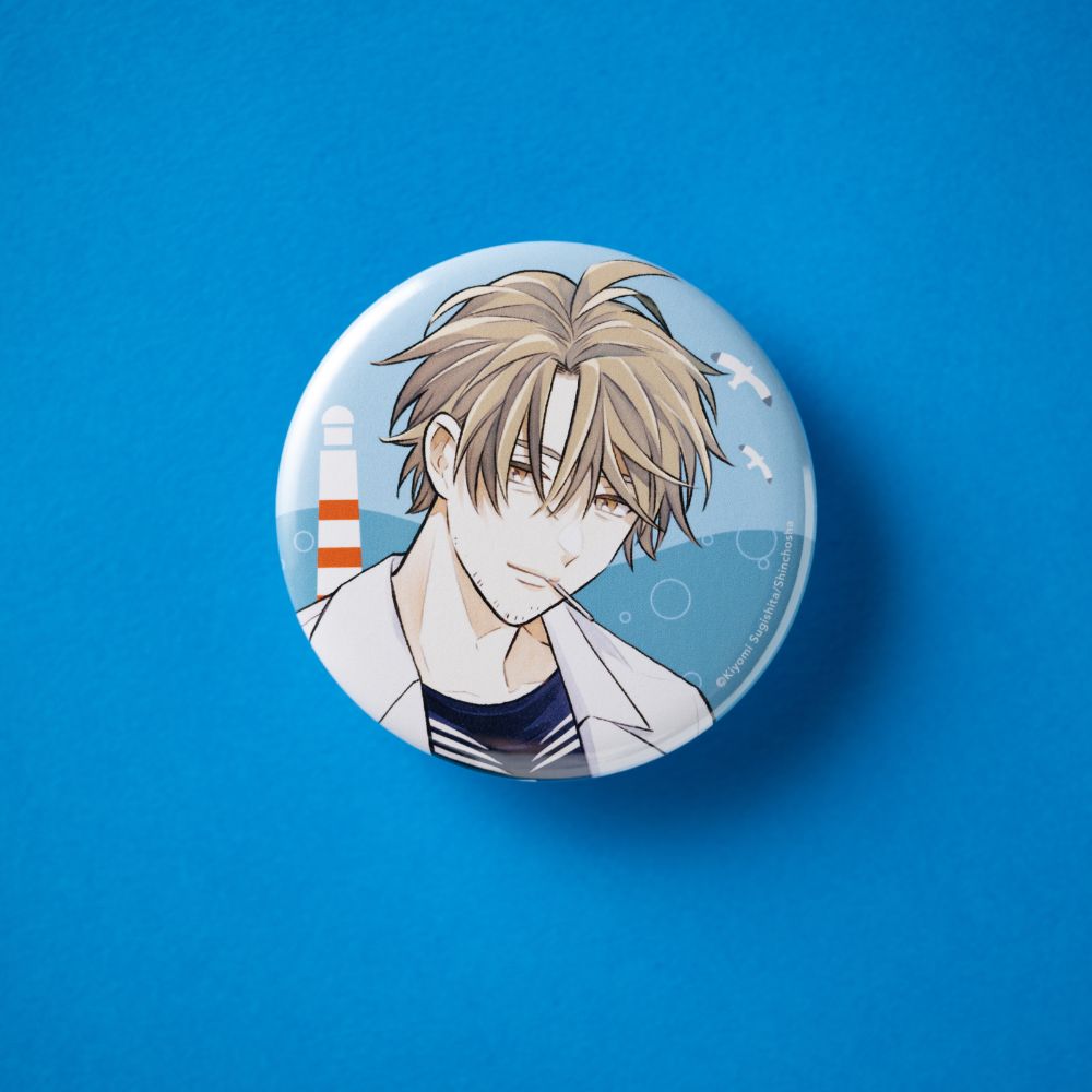 幼魚水族館コラボ『マグメル深海水族館』缶バッジ（大瀬崎湊人