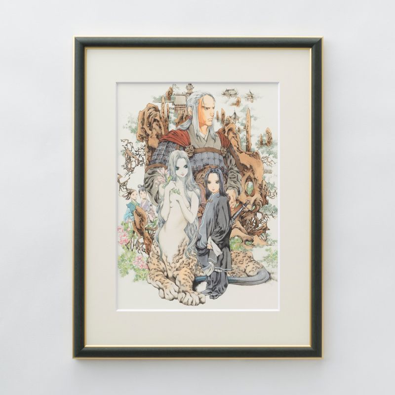 十二国記」山田章博 複製原画『風の海 迷宮の岸』【再販】 – 新潮ショップ