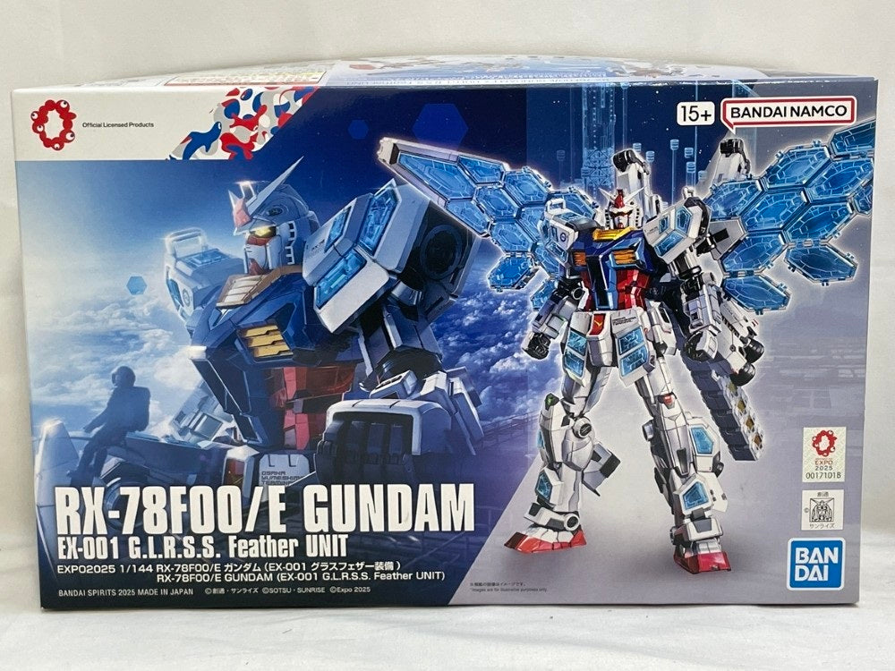 中古】【未組立】1/144 EXPO2025 RX-78F00/E ガンダム (EX-001 グラス
