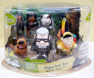 PVC figurine set/カールじいさんの空飛ぶ家 Disney PIXAR UP