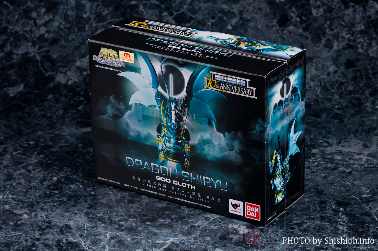 レビュー】 バンダイ 聖闘士聖衣神話ドラゴン紫龍 神聖衣 -10th