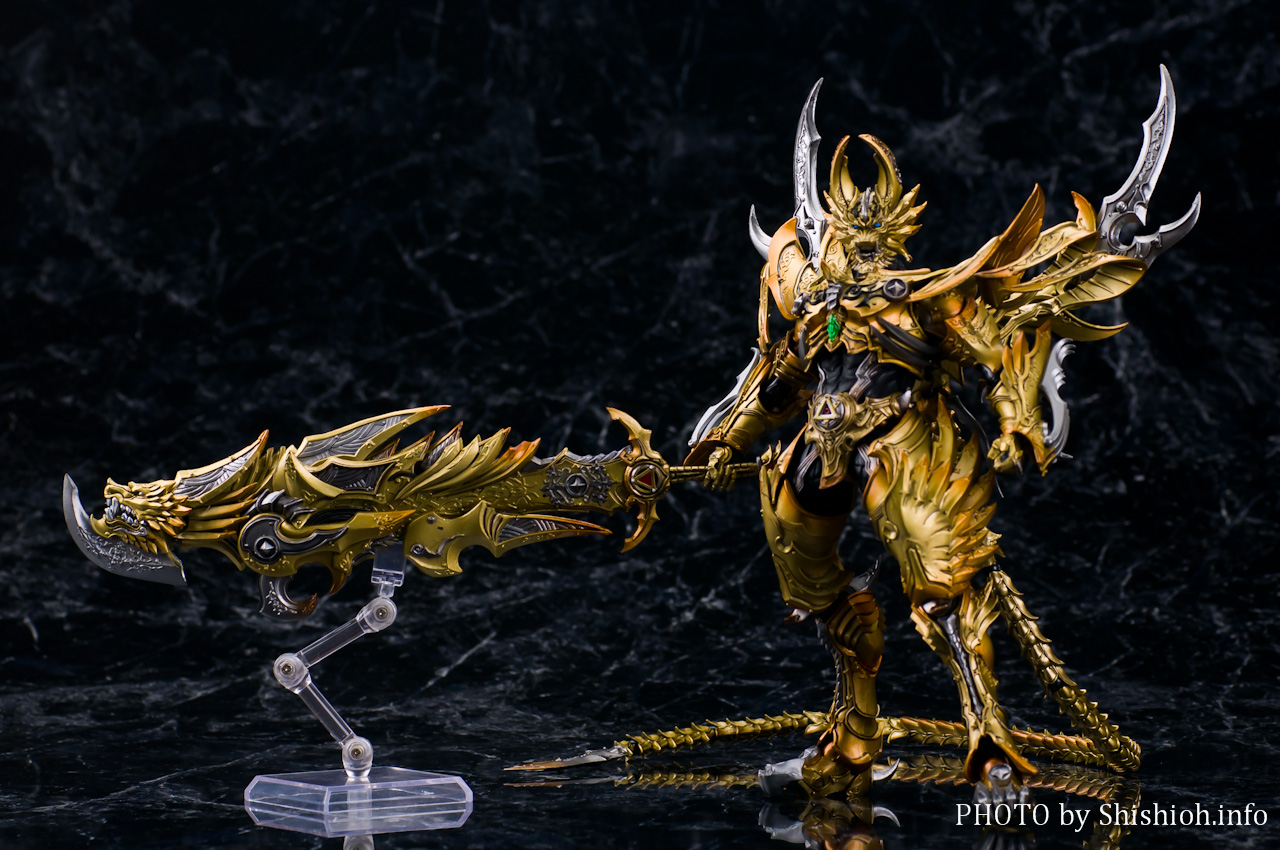 レビュー】 バンダイ 魂ウェブ商店 魔戒可動 光覚獣身 ガロ [牙狼