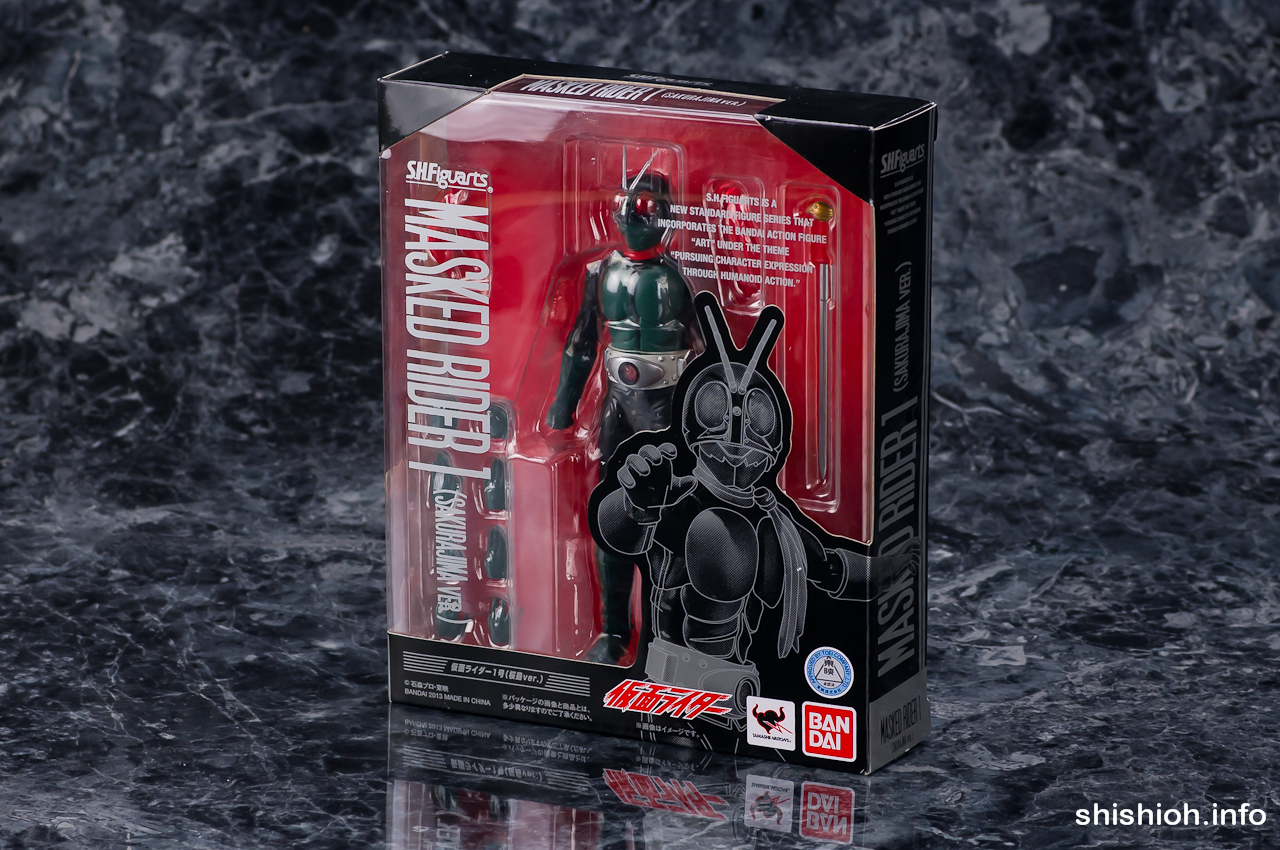 レビュー】 バンダイ S.H.Figuarts 仮面ライダー1号（桜島ver.）[仮面