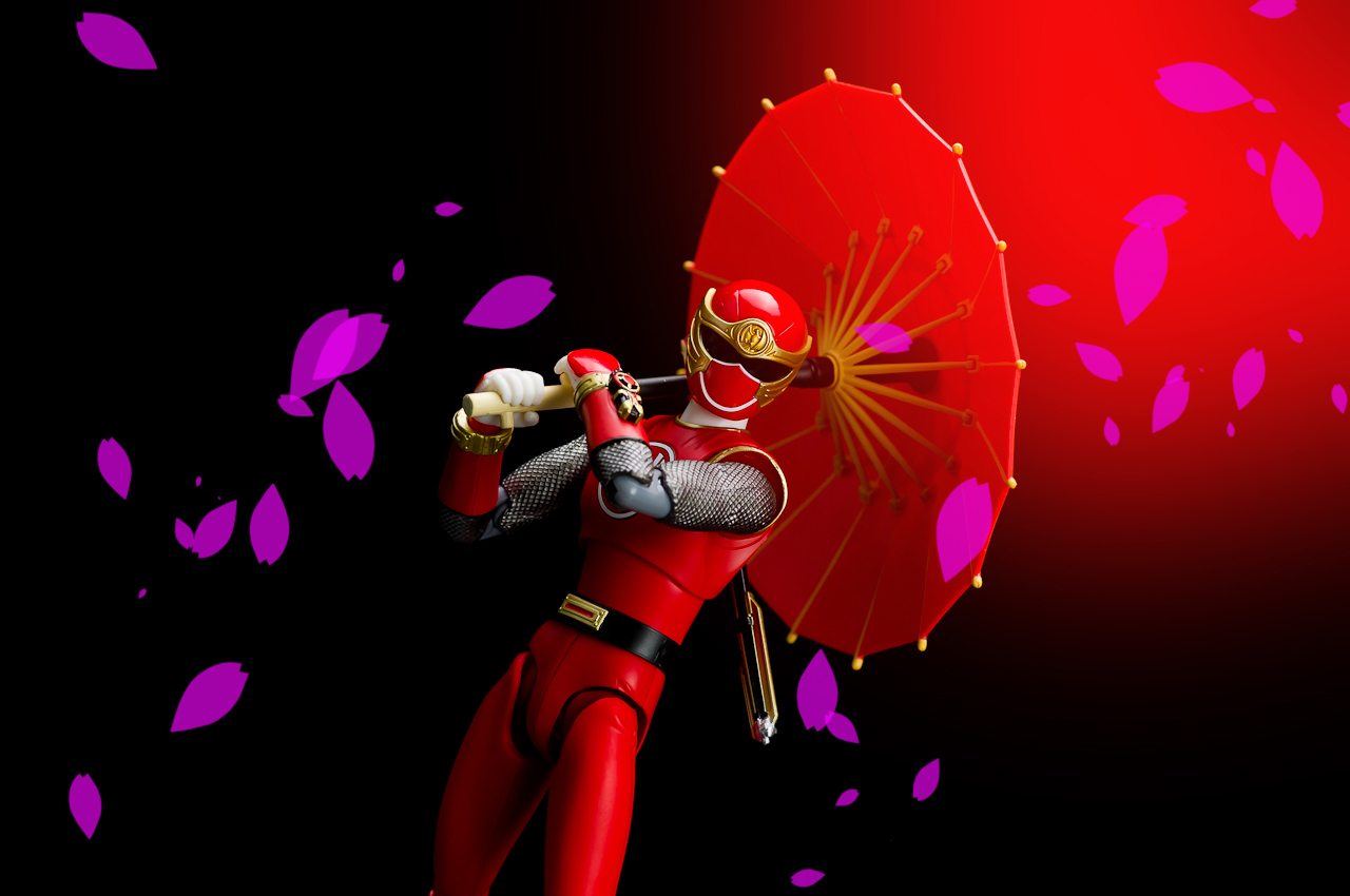 レビュー】 バンダイ S.H.Figuarts ハリケンレッド [忍風戦隊