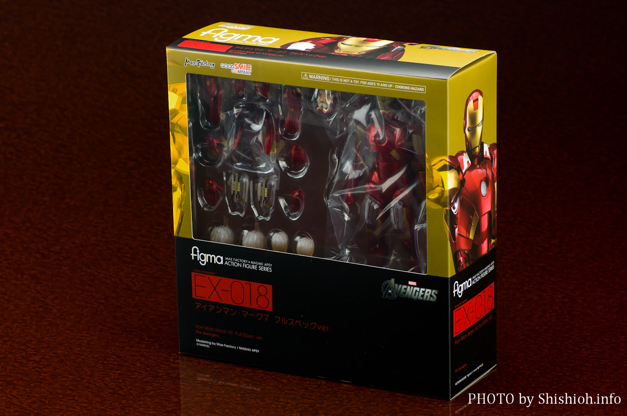 レビュー】 グッドスマイルカンパニー EX-018 figma アイアンマン