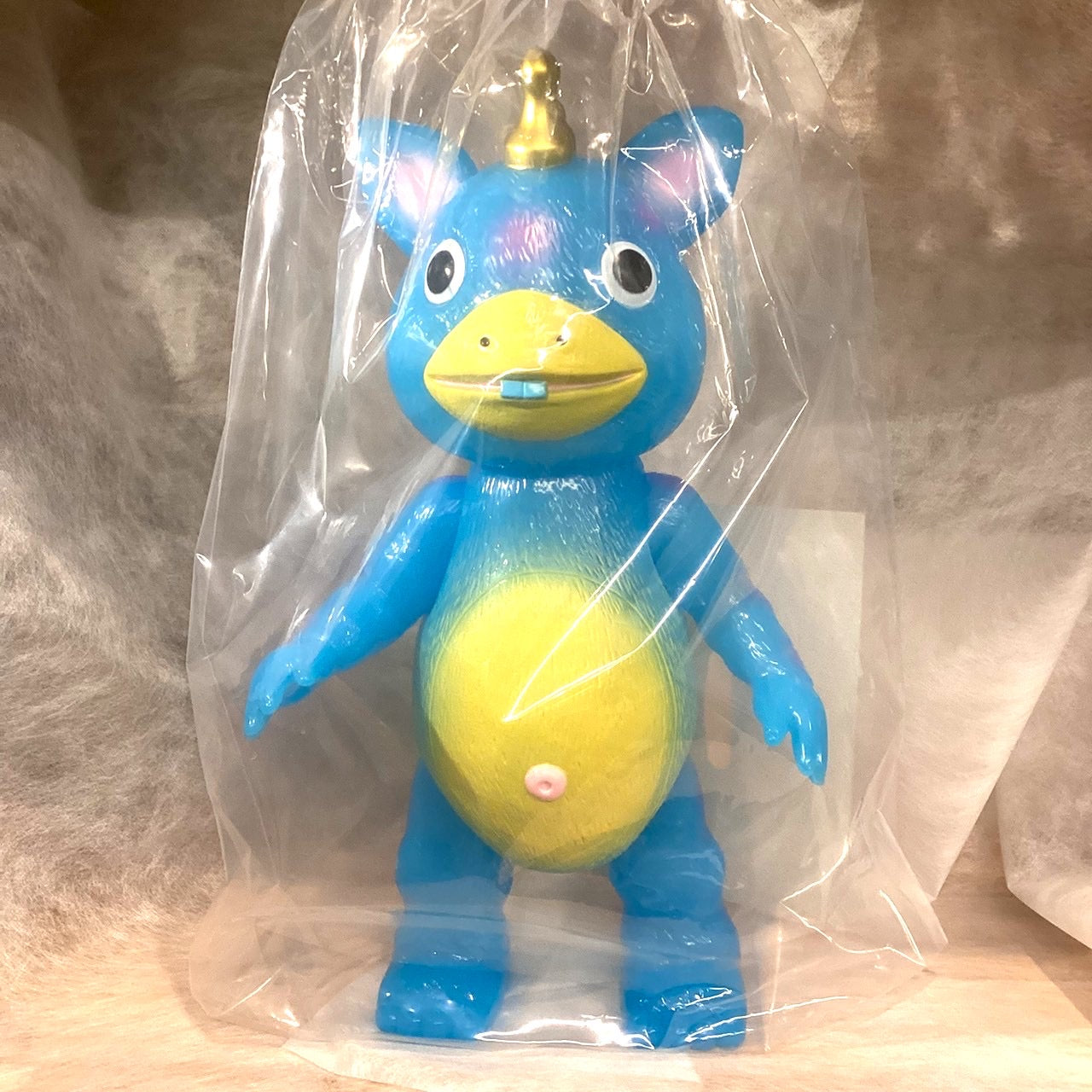 完売御礼！】ツブラヤソフビ（福袋仕様篇）ブースカ450ブルー/マルサン