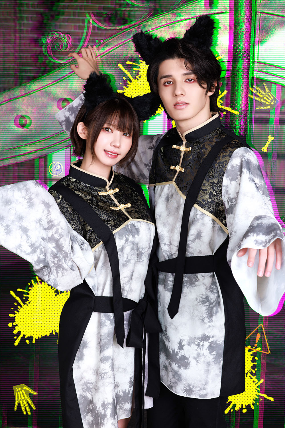 コスプレ ハロウィン ゾンビ オオカミ ネオゾンビ チャイナウルフ ユニ