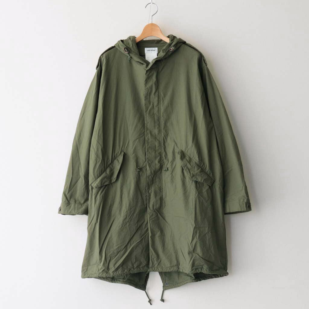 M-51 FIRLD PARKA #OLIVE POPLIN [23502] _ YAECA | ヤエカ – ciacura