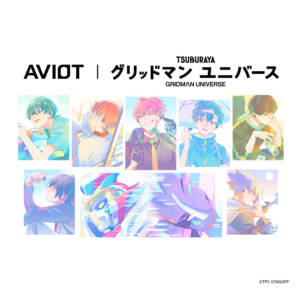 AVIOT TE-V1R-GMT｜グリッドマン ユニバースコラボ完全ワイヤレス