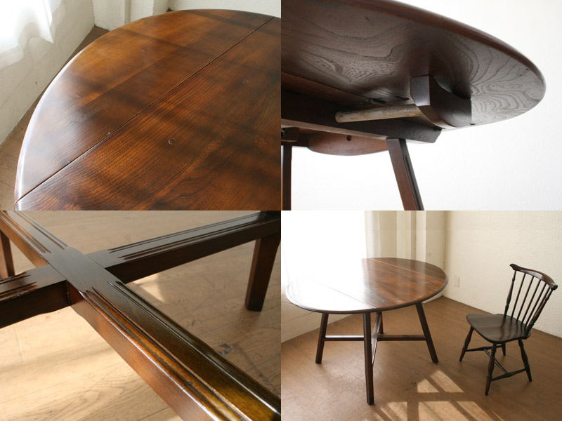 アーコールErcol ドロップリーフテーブル(ミディアムサイズ