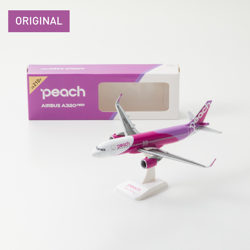 Peachオリジナル 1:200 A320neo スケールモデル JA210P - Peach公式