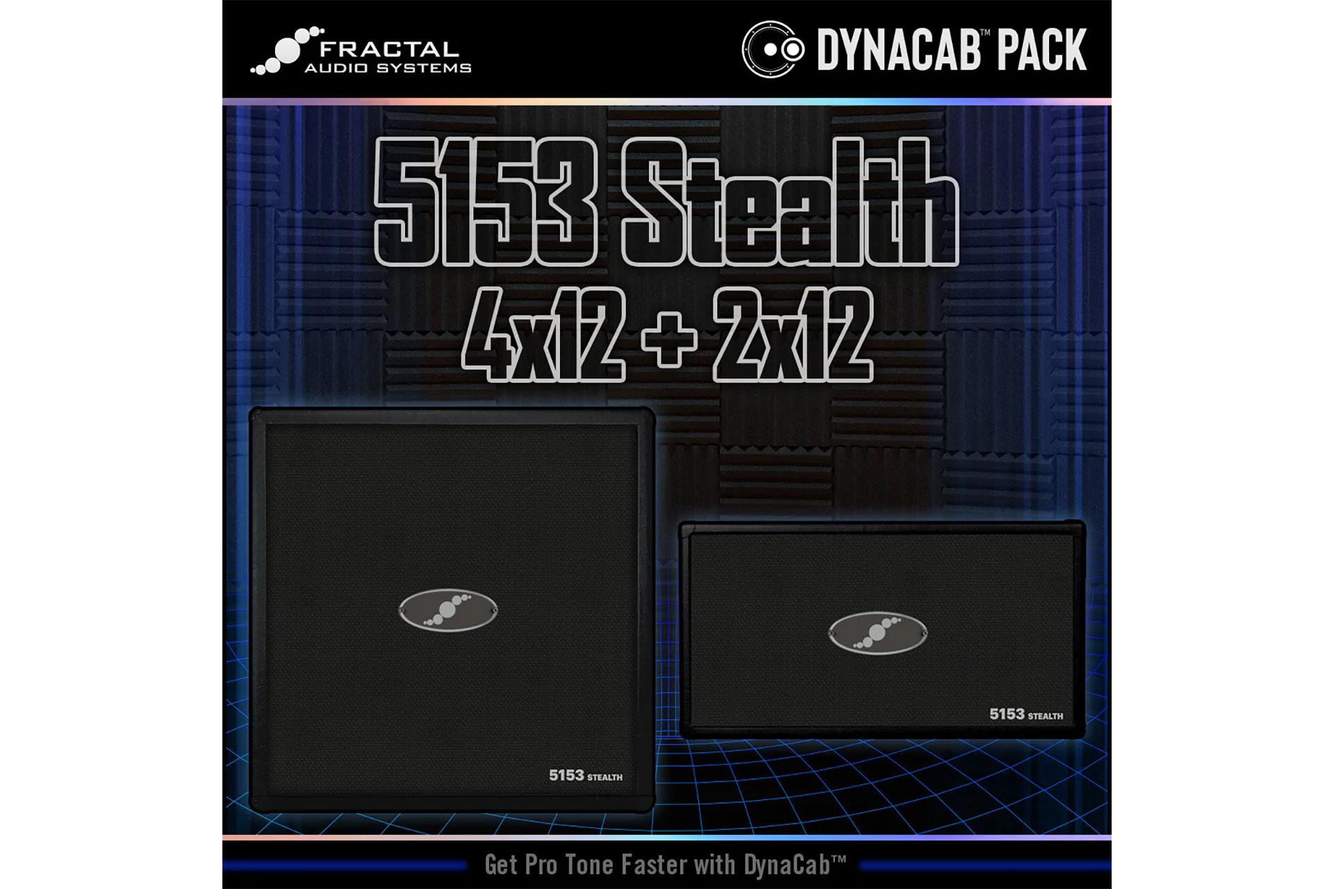 DynaCab Pack - 5153 Stealth 4x12 + 2x12 – Fractal Audio Systems
