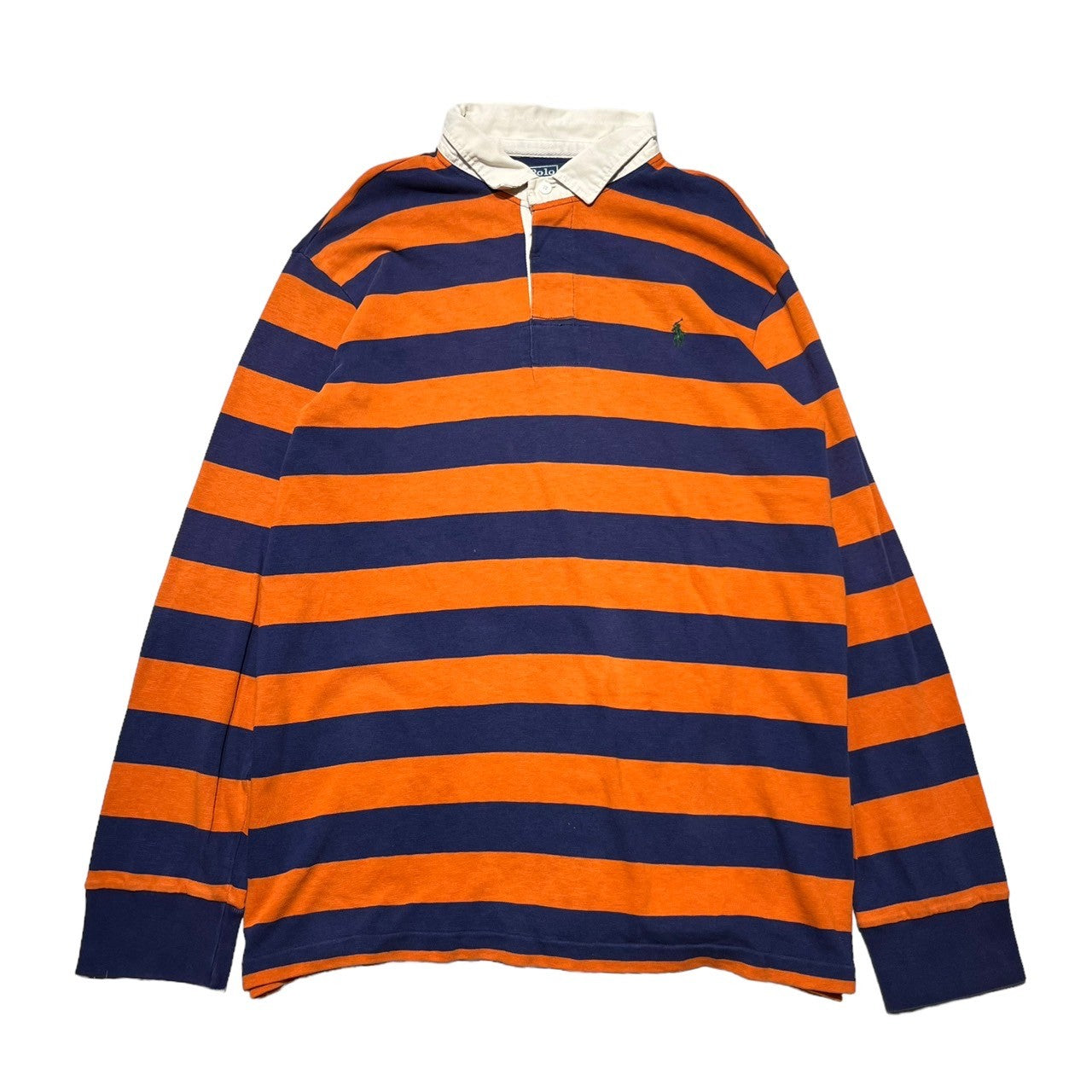 POLO RALPH LAUREN(ポロラルフローレン) 90's border rugby shirt