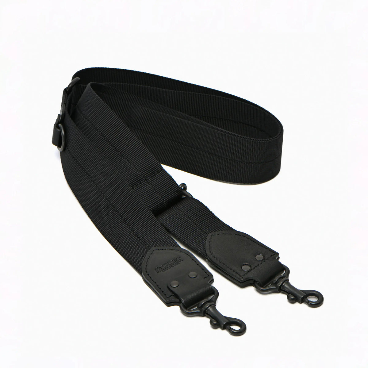 コーデュラ(R)用ショルダーパーツ[38mm] Dカンレザー付き｜ナイロン製