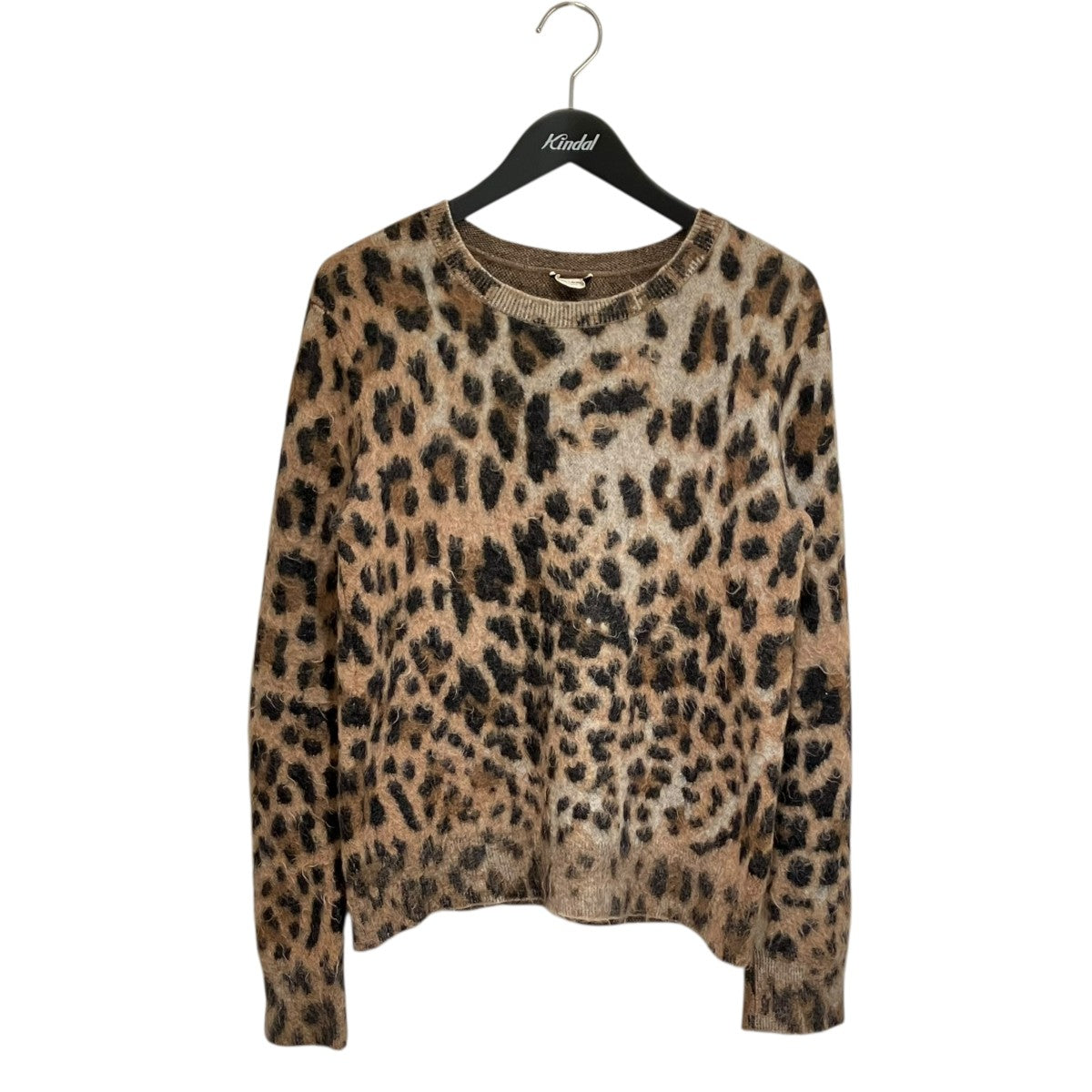 Saint Laurent Paris(サンローランパリ) レオパードモヘアニット512402