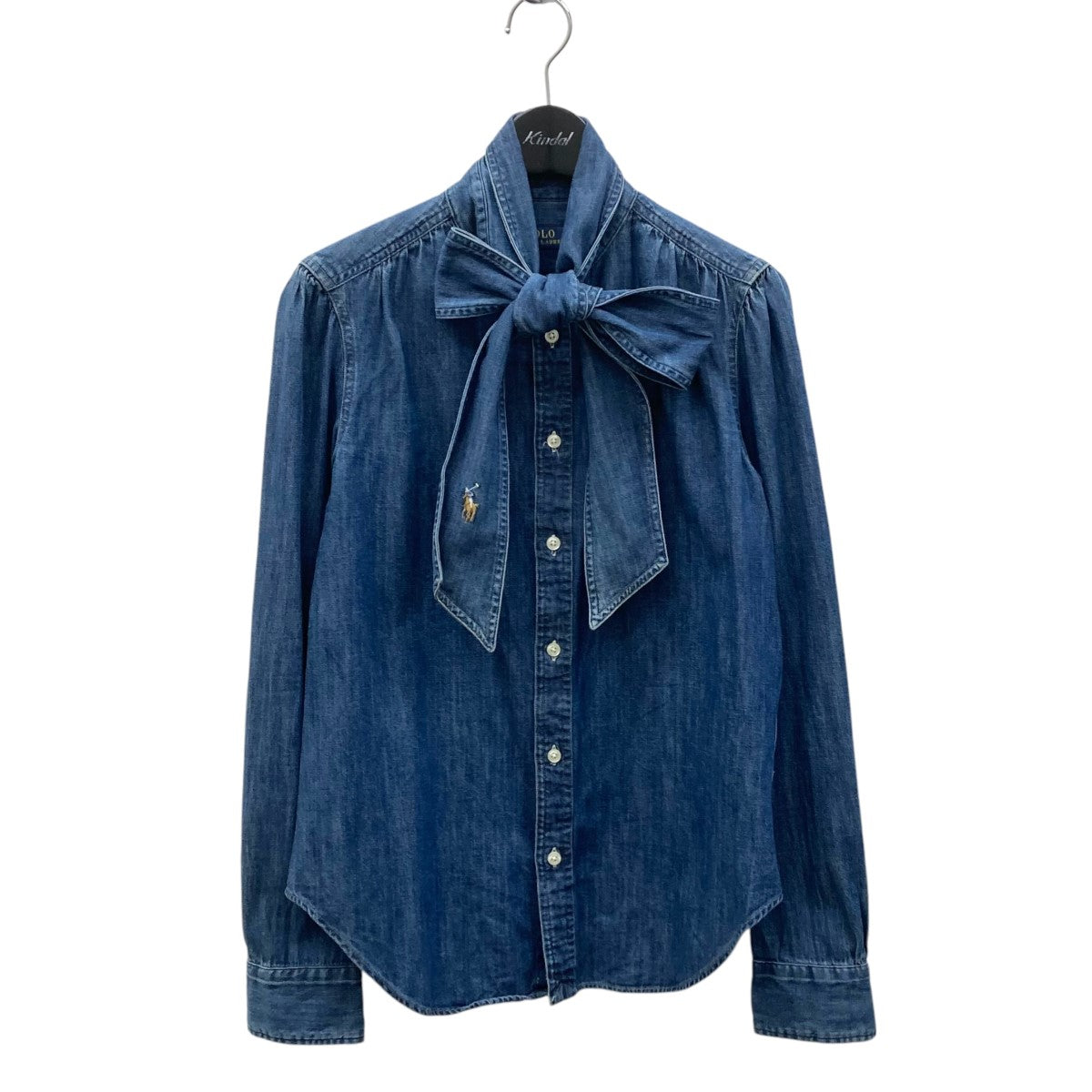 POLO RALPH LAUREN(ポロラルフローレン) ボウタイブラウスデニムシャツ
