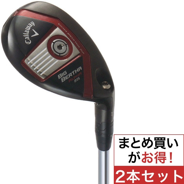 ビッグバーサ ALPHA 815 ユーティリティ N.S.PRO 950GH 2本セット