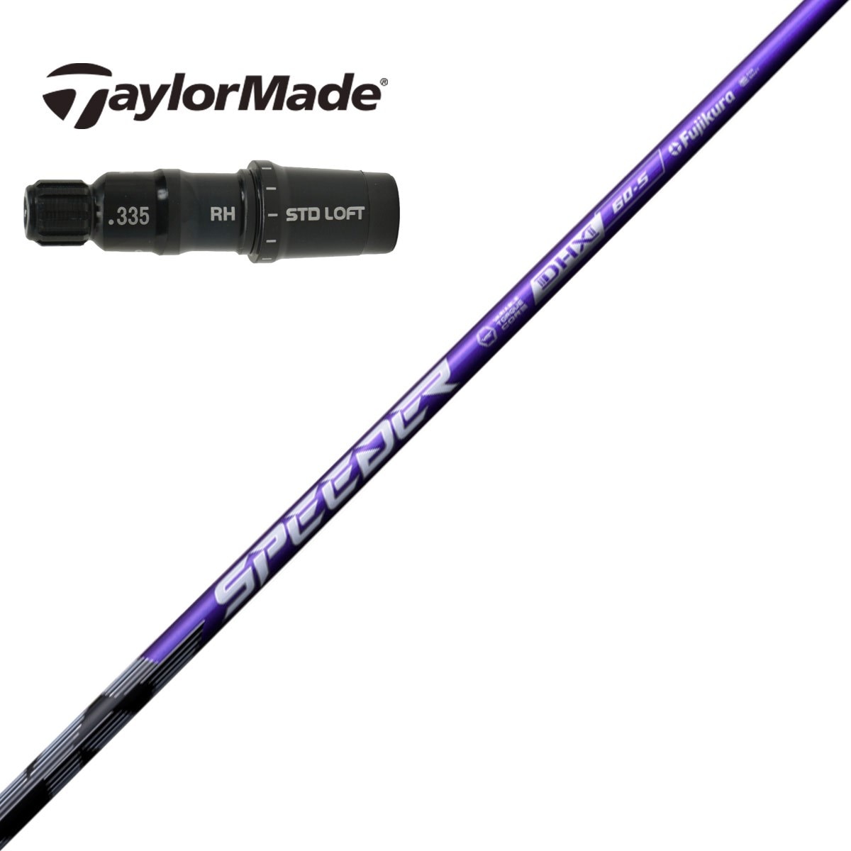 テーラーメイド ドライバー用 SPEEDER NX VIOLET スリーブ付きシャフト