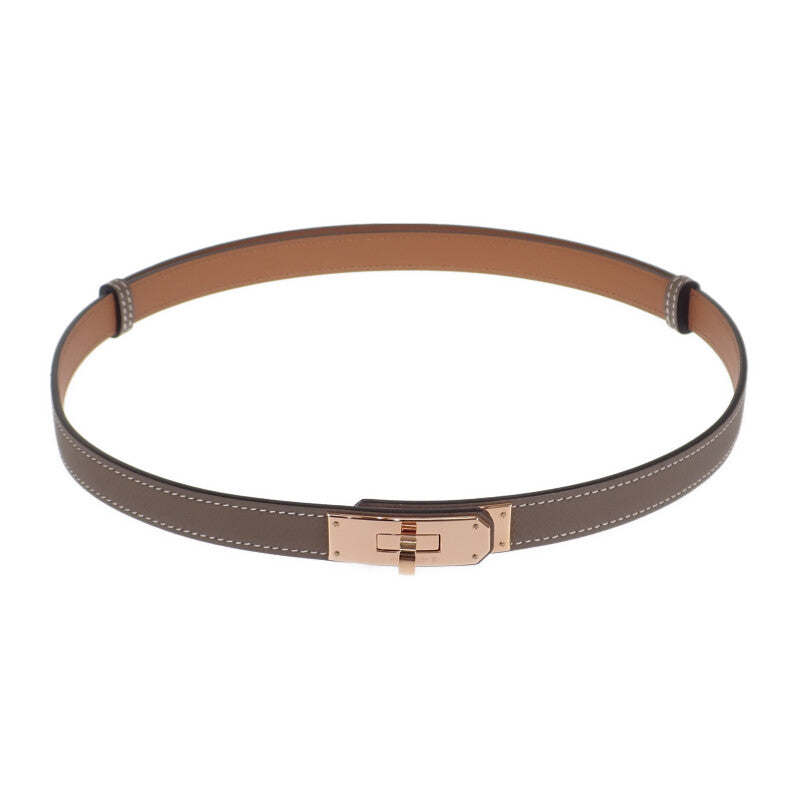 HERMESエルメスケリーベルト18エトゥープピンクゴールド