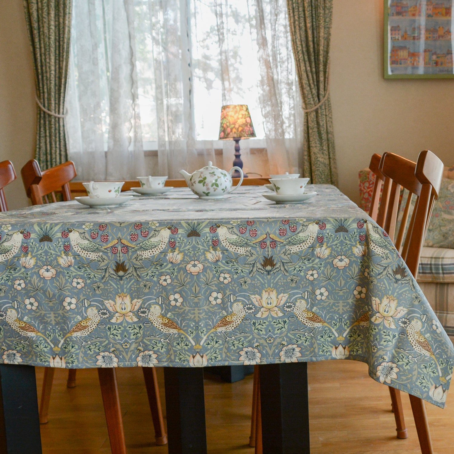 ウィリアムモリス テーブルクロス 240×134㎝ ウィリアムモリス