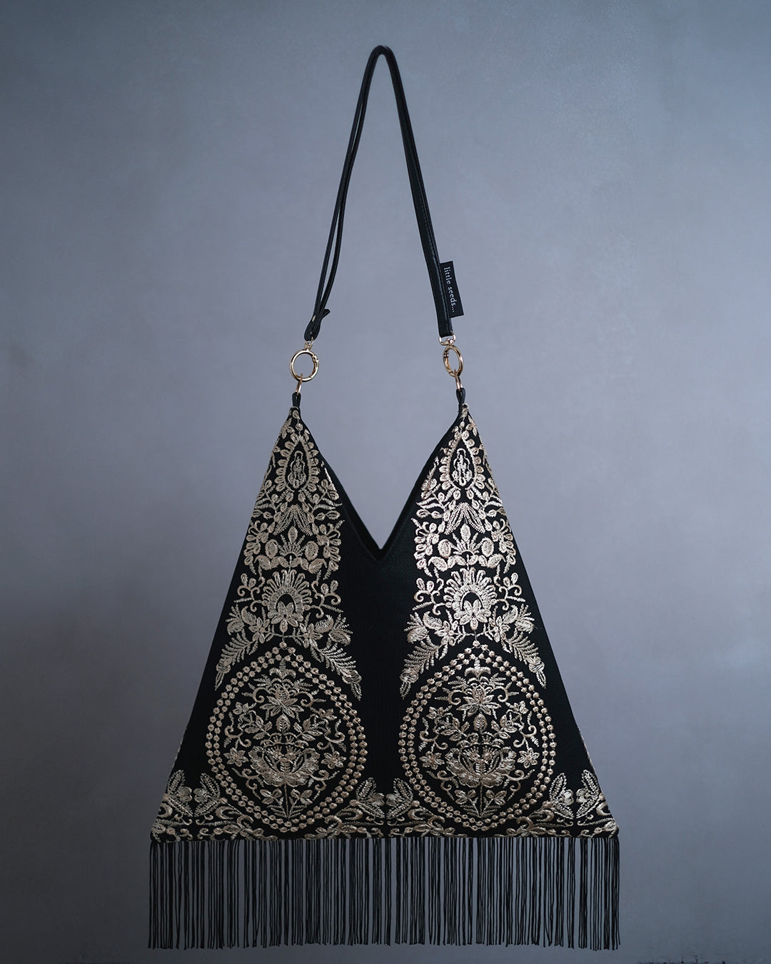 受注商品】Triangle Tote - トライアングルトート - Black – little