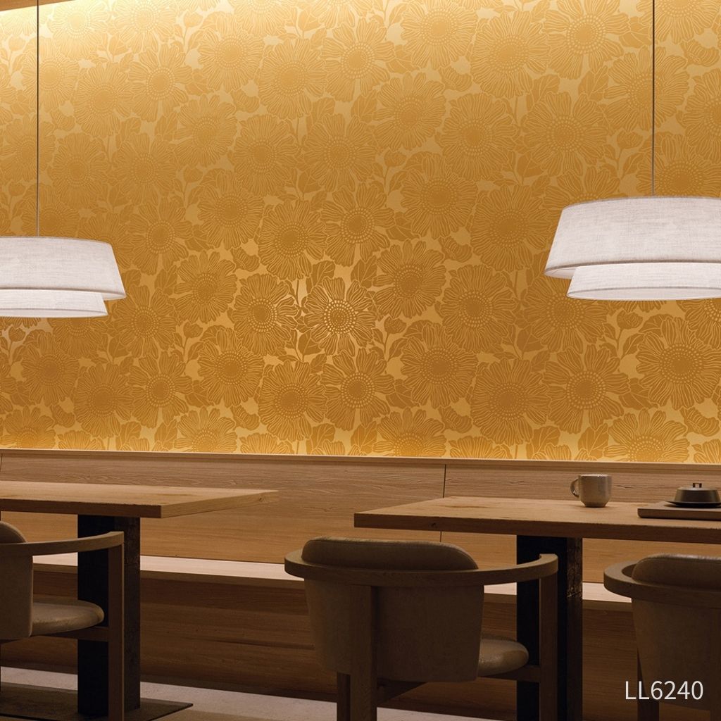 ひまわり｜LL6240｜のり付き壁紙
