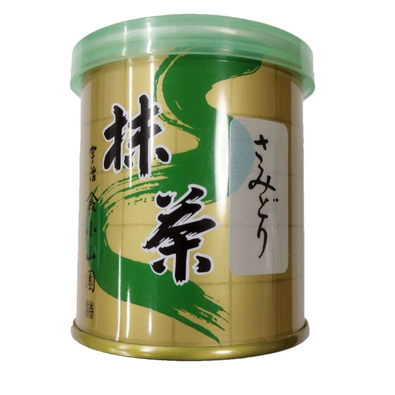 山政小山園 抹茶「さみどり」 30g 缶 - Matcha Powder 