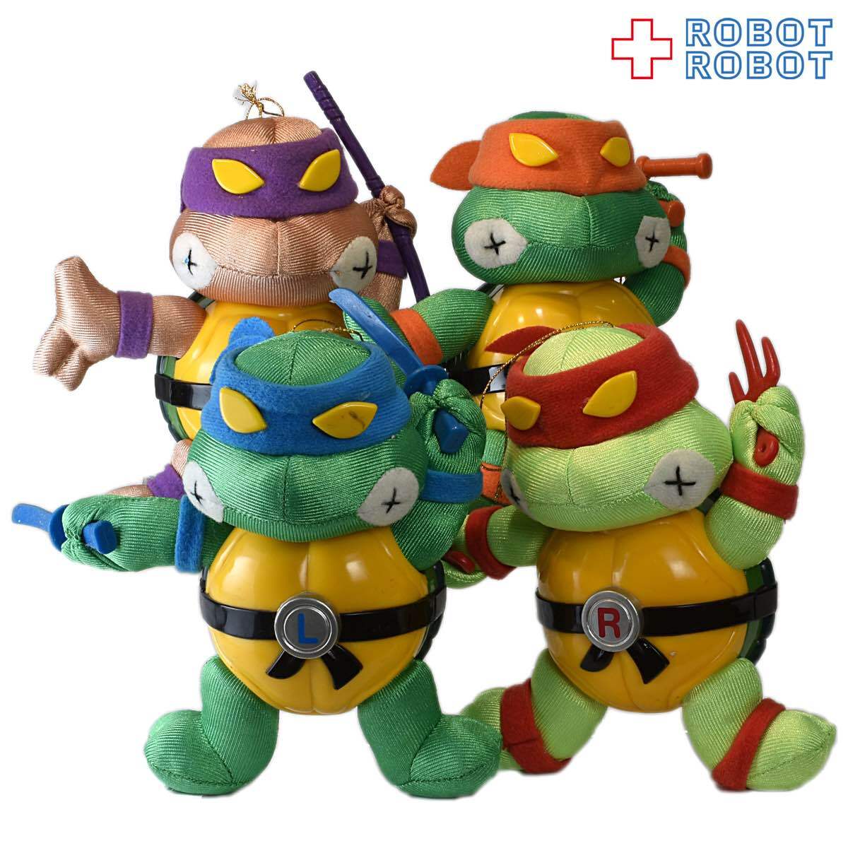 タカラ タートルズ TMNT ぬいぐるみ 4種セット – ROBOTROBOT