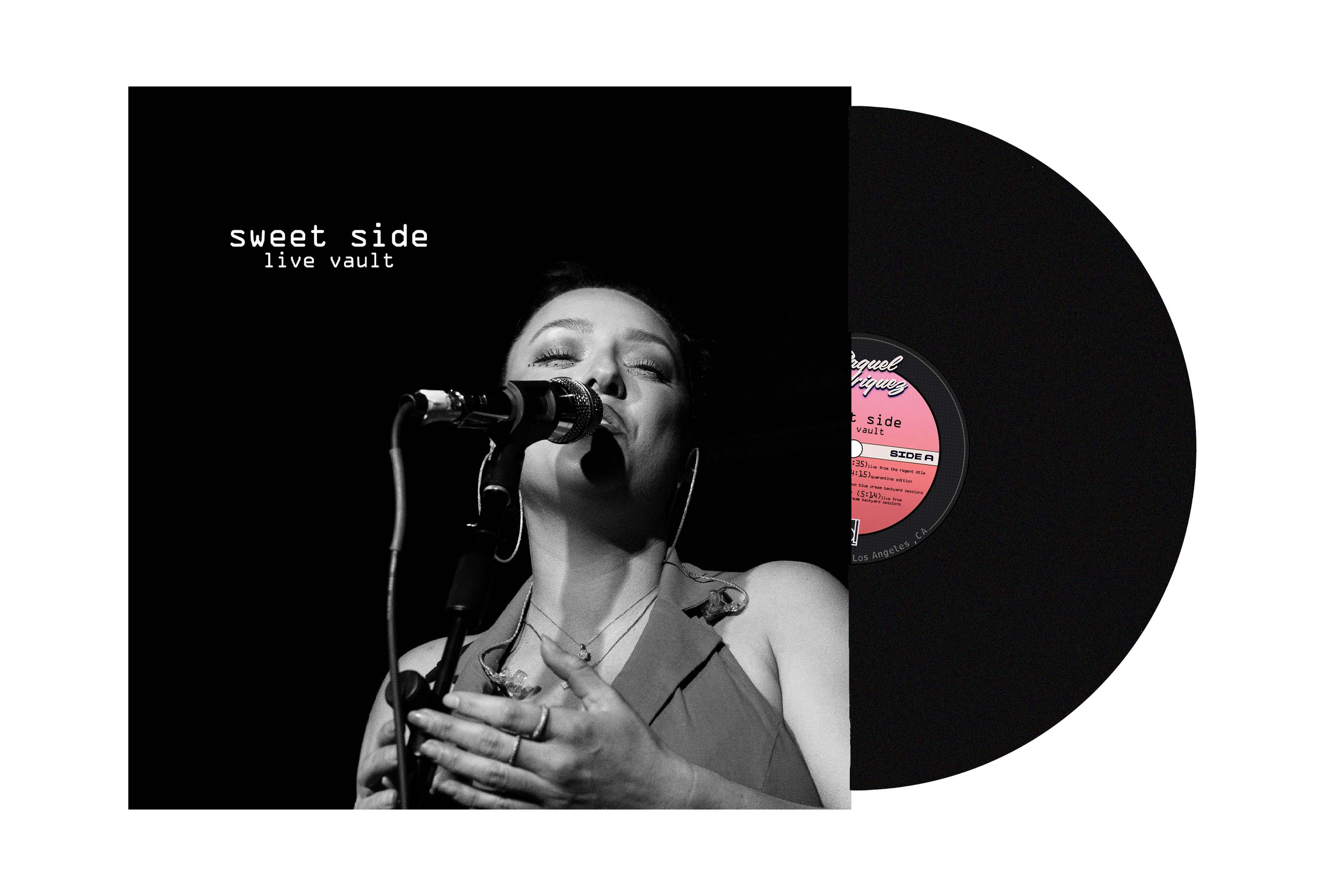SWEET SIDE LIVE VAULT - VINYL (Limited Edition) – Raquel Rodriguez