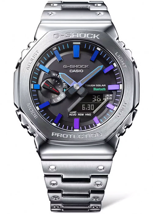 G-SHOCK フルメタル レインボーカラー アクセント GM-B2100PC-1AJF