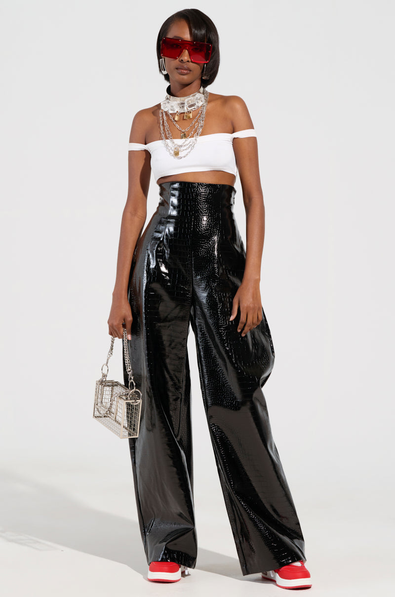 MY LIFE CROC TROUSER – AKIRA