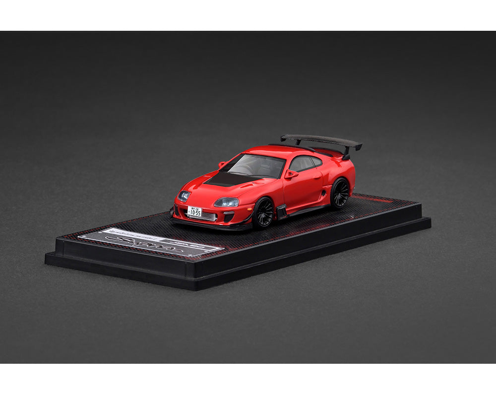 Preorder) Ignition Model 1:64 Toyota Supra (JZA80) RZ – Red