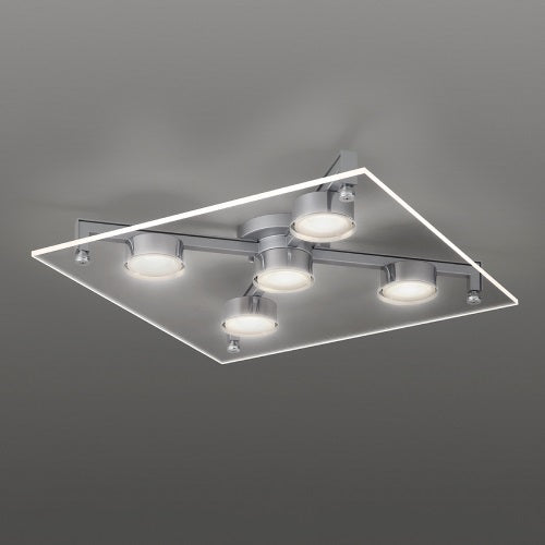 P-FLAT シーリングライト 5灯 クリア W500mm - YAMAGIWA OnlineStore