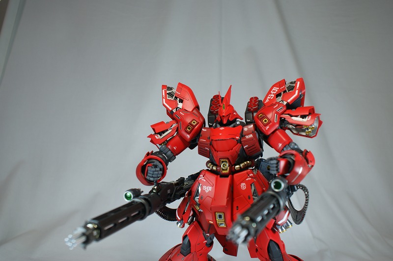 MGサザビーVer.Ka「ジャイアントビームガトリング装備型」の完成品