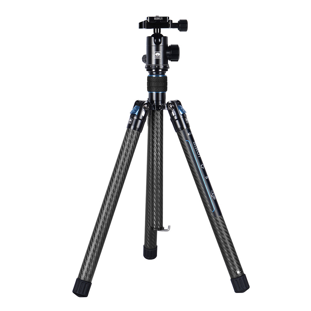 超軽量カーボンファイバー製ポータブル三脚セット(ボール雲台:E-10