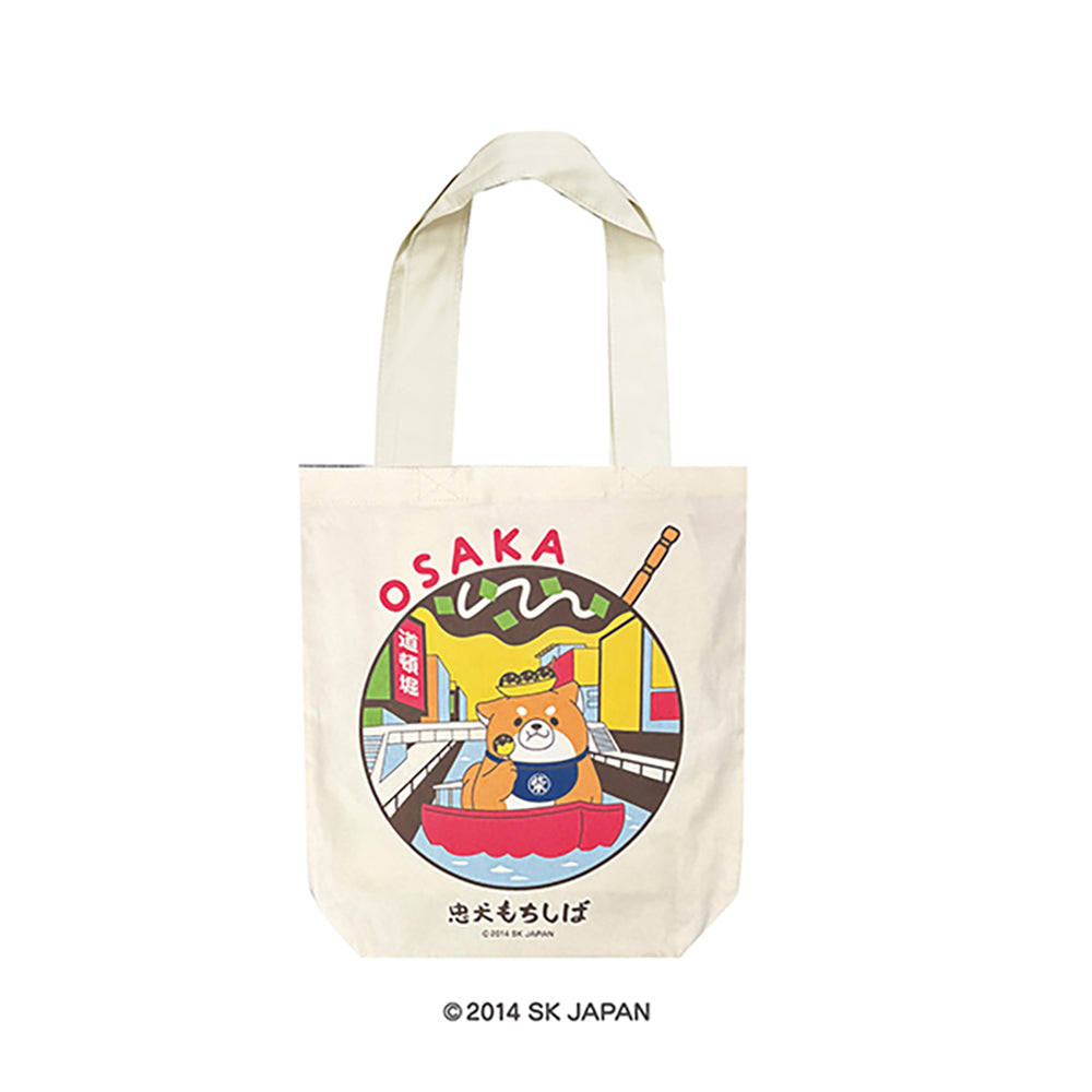 忠犬もちしば トートバッグ ご当地シリーズ（大阪） – きゃらマルシェ