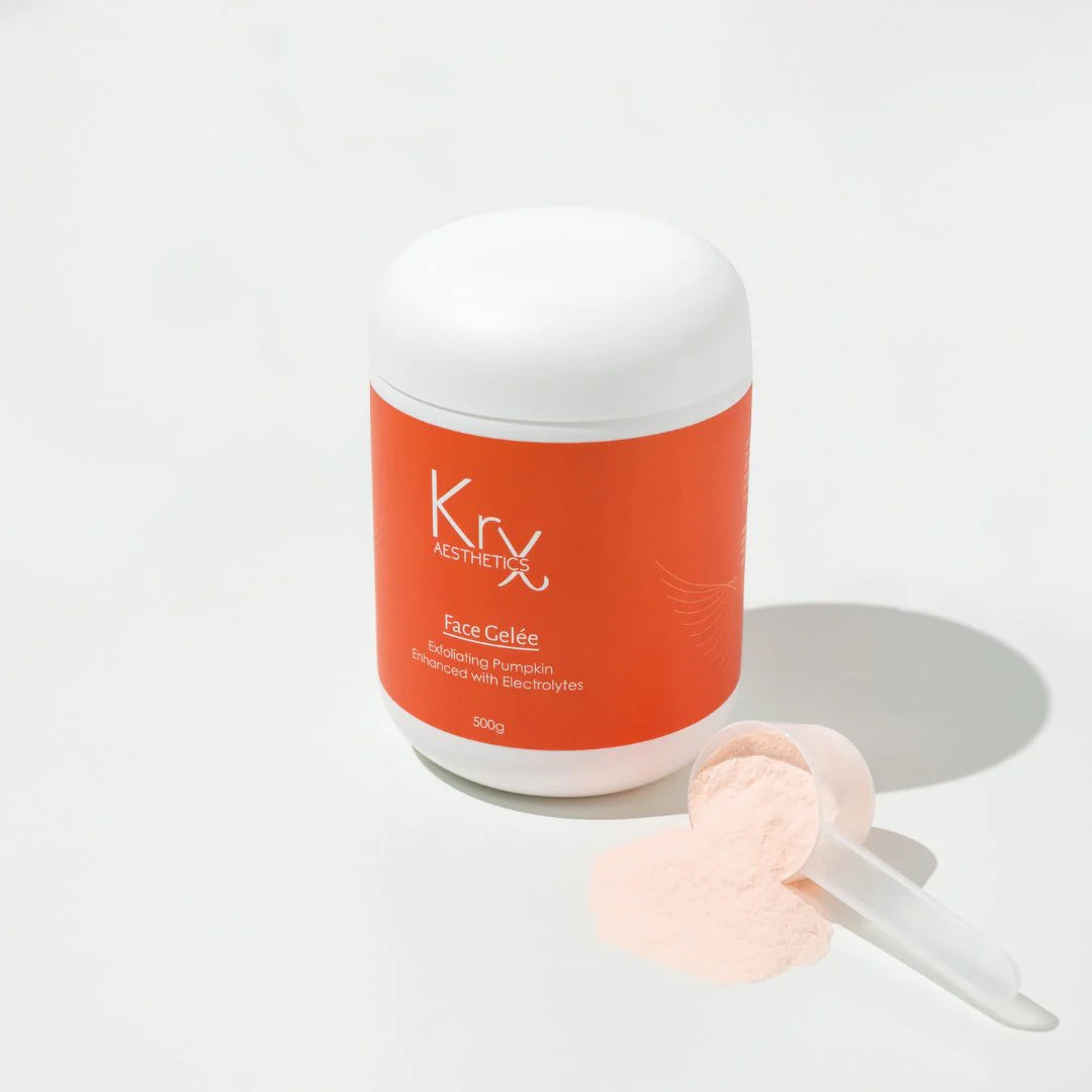 KrX Face Gelée Exfoliating Pumpkin Modeling Mask | Skin Essence by