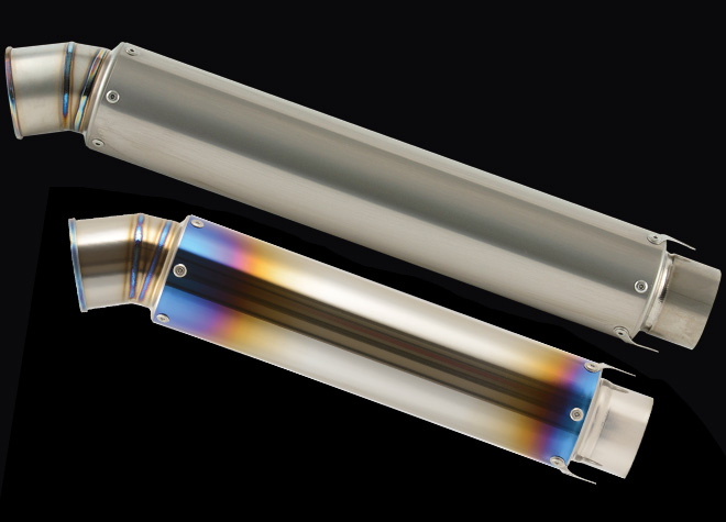 ZRX1200 DAEG 4in1 機械曲げチタンEXマフラー UPタイプ【ヒート