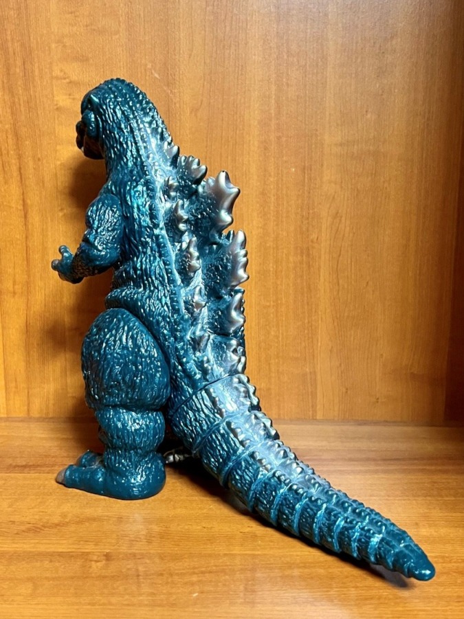 やはりゴジラブルー成型色にメタリックブルー | ソフビマニア - 日本