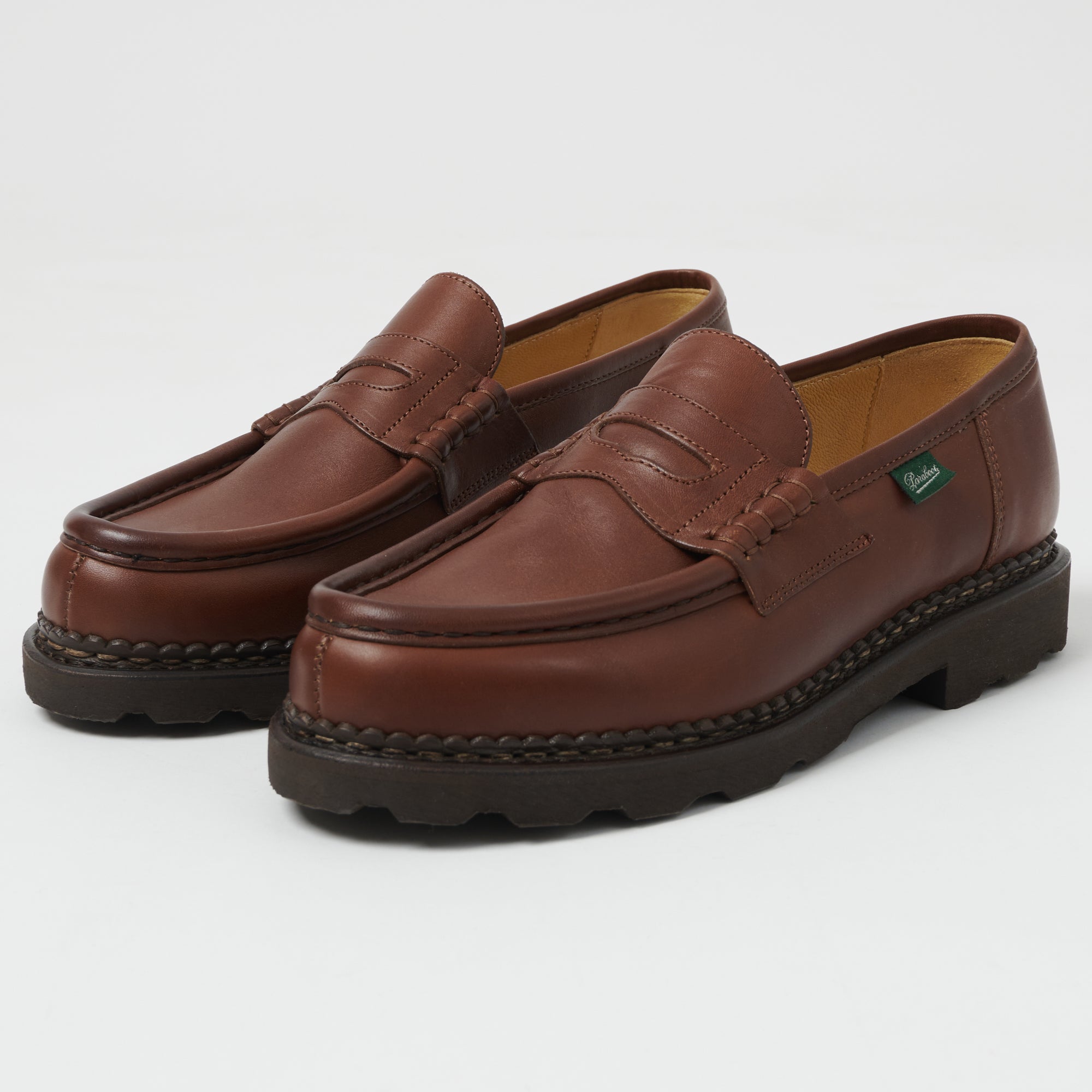 Paraboot Reims Marche Loafer - Brown Lisse Marron – SON OF A STAG