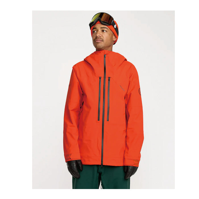 25-26 VOLCOM ANYOX GUIDE GORE PRO SHELL JKT OSH-ORANGE SHOCK 25-26
