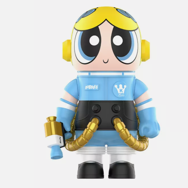 MEGA SPACE MOLLY 400%+100% THE POWERPUFF GIRLS- Bubbles – Springer