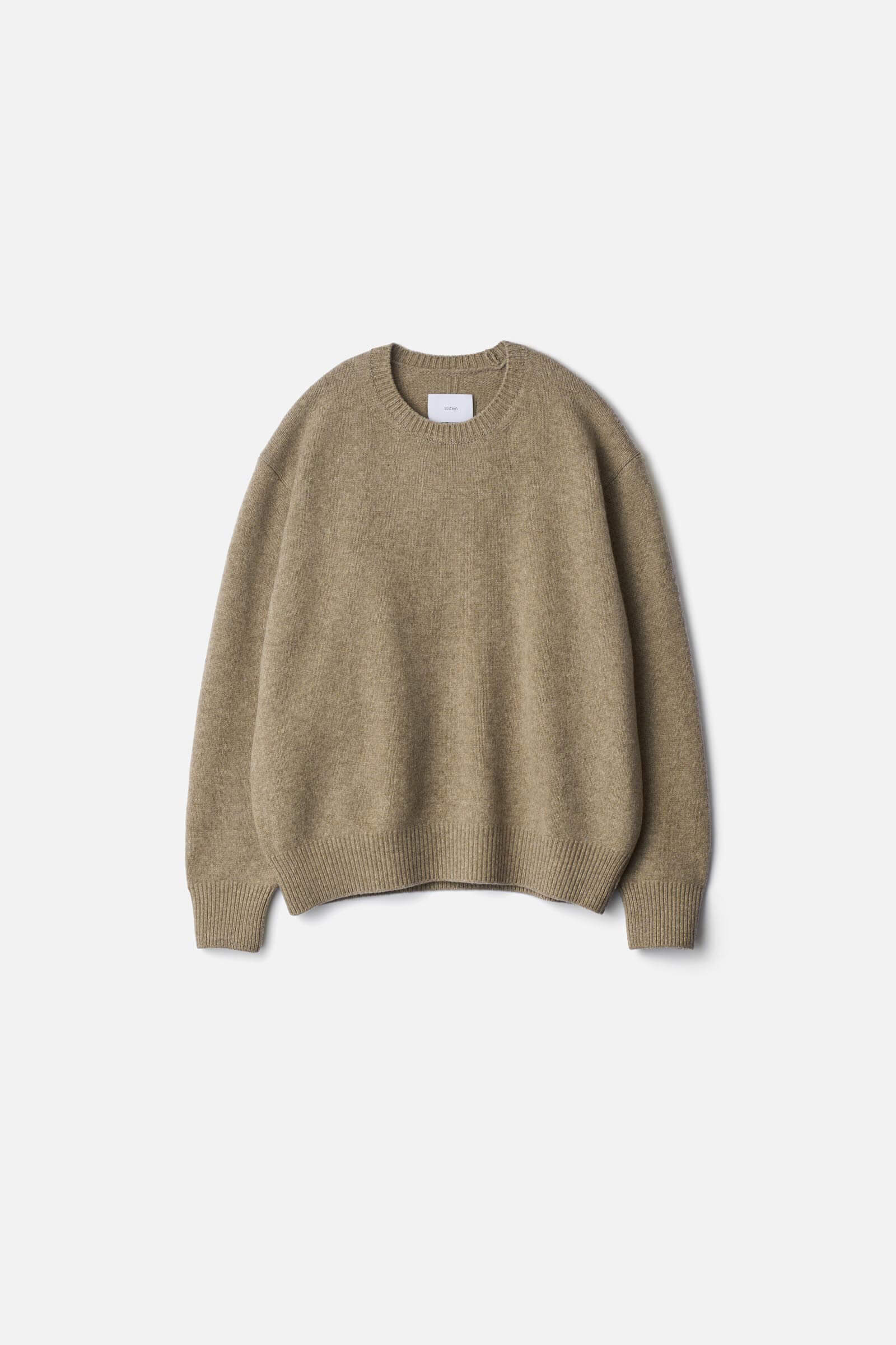 EXTRA FINE WOOL WARM KNIT CREW NECK LS – ssstein