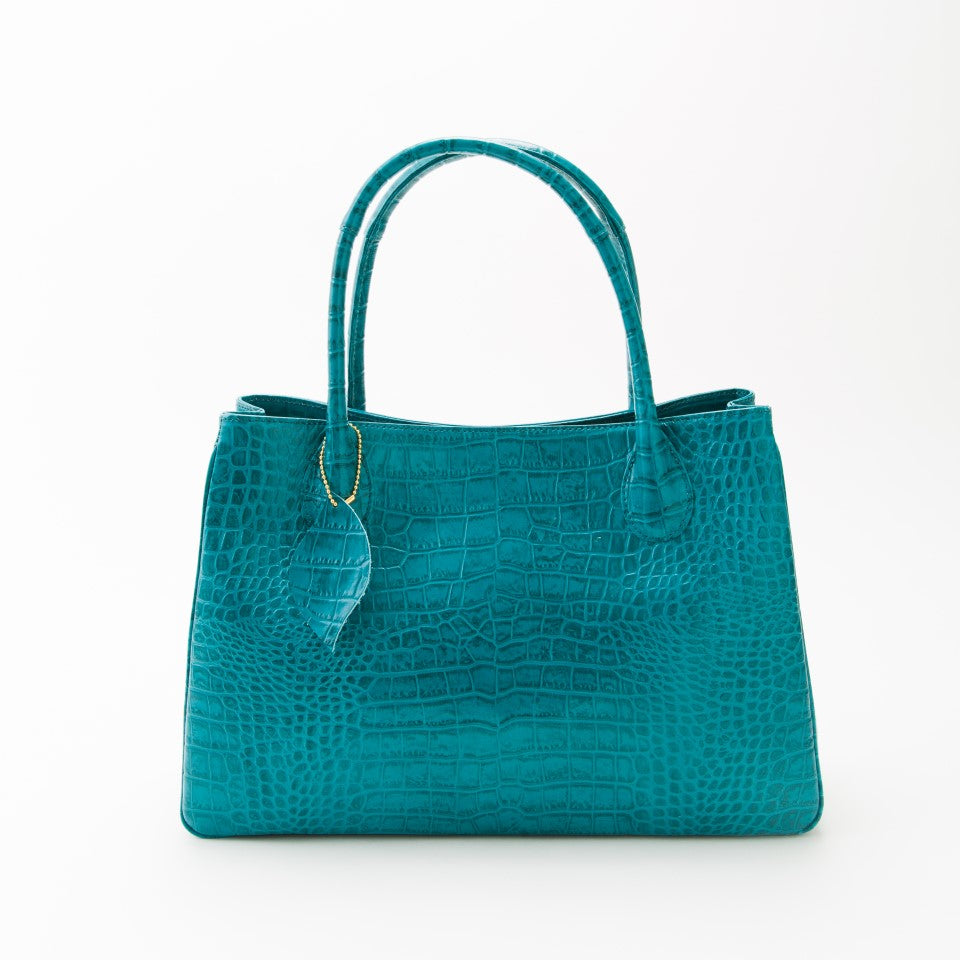 A4トート ターコイズ ｜ 鎌倉のバッグ 鎌倉高野オンラインブティック