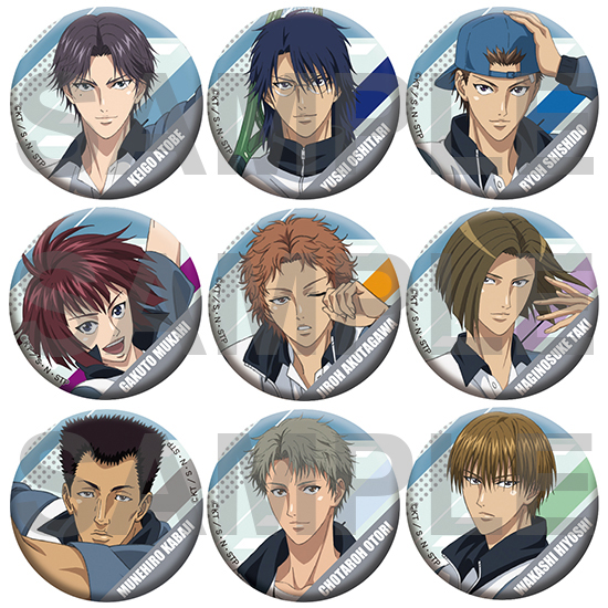 新テニスの王子様 氷帝VS立海 アニカフェ 缶バッジ 跡部景吾